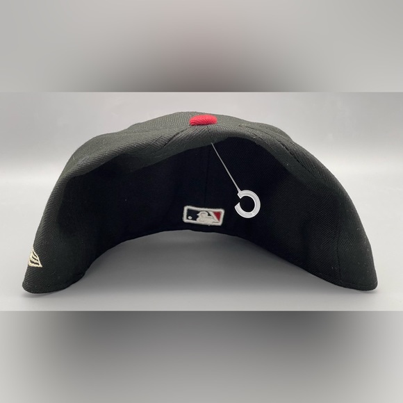 Arizona Diamondbacks New Era Low Profile 2017 59FIFTY Fitted Hat-Black/Red 7 3/4 - Picture 10 of 10